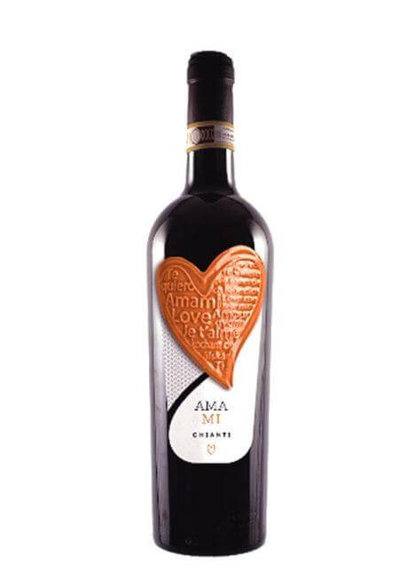 Chai rượu vang Ý dành cho phụ nữ Amami Chianti 2017