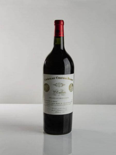 Chai Cheval Blanc 1947 rượu vang Pháp đắt nhất