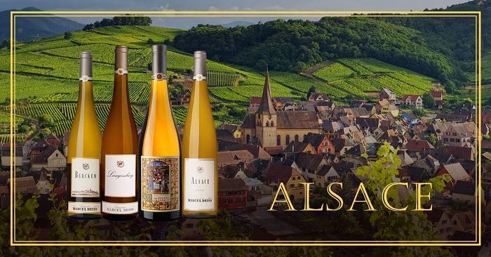 Loại rượu vang Alsace của Pháp