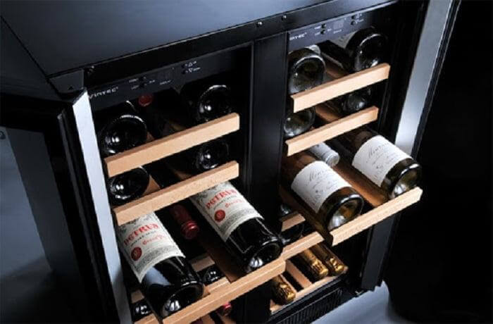 Tủ bảo quản rượu sẽ có điều kiện lưu trữ lý tưởng