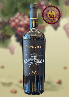 Rượu vang Pháp Richard UG Bordeaux