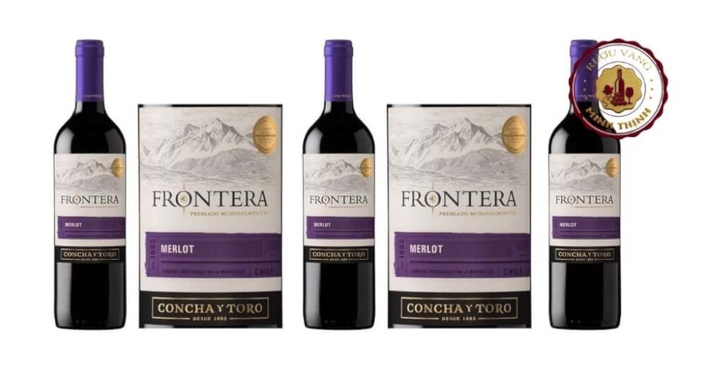 Rượu Vang Chile Concha Y Toro Frontera Merlot